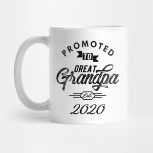 New Great Grandpa - Promoted to great grandpa est. 2020 Mug